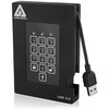 Kietasis diskas Dysk zewnętrzny HDD Apricorn Aegis Padlock 500GB Juodas (A25-3PL256-500F)