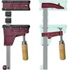 Piher Paraleliniai spaustuvai PRL 400, 30cm, max 4000N