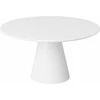 Hendi Padėklas tortui CASUAL, ant kojelės, baltas, melamino, D 31 cm, H 16 cm, 1 vnt