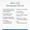 Prožektorius nešiojamas ant galvos AS-Schwabe HD150