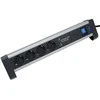 Ilgintuvas 4 lizdų AS-SCHWABE 2USB 5V/2000mA 1,5m