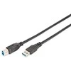 Assmann Electronic USB kabelis Digitus USB-A - USB-B 1,8 m Juodas (AK- 300115- 018- S)