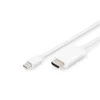 Assmann Electronic ASSMANN DisplayPort Adapteris Cable Mini DP - HDMI Type A St / St 2.0m DP 1.2 HDMI 2.0 4K / 60Hz CE mes