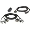 Przełącznik Aten ATEN 2L-7D02UDX3 KVM kabelių rinkinys, USB DVI-D Dual-Link Dual Ekranas Secure KVM, 1,8 m