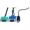 ATEN KVM cable kit, USB+VGA cable, 5.0m, 2L-5205U
