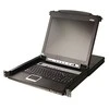 Aten | 8 prievadų PS/2-USB VGA 17" LCD KVM jungiklis su Daisy-Chain prievadu ir USB periferiniu palaikymu | CL5708M