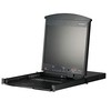 Aten | 1-Local/Remote Share Access 8-Port Cat 5 Dual Rail 17" LCD KVM over IP Switch with Daisy-Chain Port | KL1508AIMA-AG