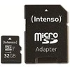 Atminties kortelė Intenso Micro SDHC 32GB Class 10 UHS-I U1 Performance