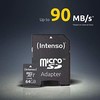 Atminties kortelė „Intenso Micro SDXC 128GB“ 10 klasės UHS-I profesionali kortelė