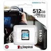 Atminties kortelė Kingston SDXC Canvas Go Plus 512GB 170R C10 UHS-I U3 V30