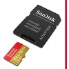 Atminties kortelė SanDisk Extreme Micro SDXC 64GB + SD Adapteris + Rescue Pro Deluxe 160MB/s A2 C10 V30 UHS-I U3; EAN: 619659169770