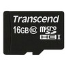 Atminties kortelė TRANSCEND 16GB micro SDHC kortelė, 10 klasė, su SD adapteriu