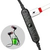 AWEI A920BL Bluetooth sports ausinės juodos spalvos magnetic
