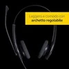 Jabra Biz 1500 Duo QD - Ausinės - su lankeliu ant galvos - Office/Call center - Juodas - Dvipusės - 0.95 m