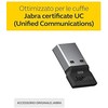 Jabra Link 380a Bluetooth adapteris yra UC USB-A