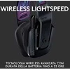 Logitech G535 Lightspeed belaidės ausinės žaidimams, Juodos spalvos