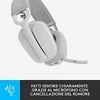 Logitech Zone Vibe 100 belaidės ausinės, Baltos