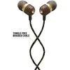 Ausinės Marley | Earbuds | Smile Jamaica | su laidu | į ausis įkišamos | Mikrofonas | Brass