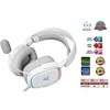 MODECOM MC-899 PROMETHEUS baltos laidinės ausinės 7.1 | USB