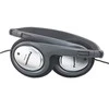 Sulankstomos kelioninės lengvos ausinės Panasonic RP-HT030E-S, Sidabrinės
