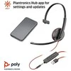 Plantronics Poly Blackwire C3215 USB-A ausinės
