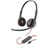 Ausinės Plantronics POLY BLACKWIRE C3225 USB-C