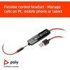 Poly BLACKWIRE 5210,C5210,USB-A,WW | Poly | USB-A Ausinės | Yes | Blackwire 5210,C5210 USB-A | Su mikrofonu | USB Type-A | su laidu | Juodas
