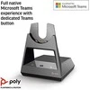 „Hewlett Packard“ (HP) „Poly Voyager Microsoft Teams“ sertifikuota biuro bazė
