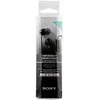 Į ausis įdedamos ausinės Sony MDR-EX15APB,  Juodos