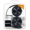 Sulankstomos kelioninės ausinės Sony MDR-ZX310, Juodos