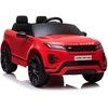 Lean Cars Dvivietis vaikiškas elektromobilis Lean Range Rover Evoque, raudonas