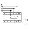 F&amp;F Automatinis fazių keitiklis 16A 3x230V+N PF-431