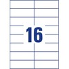 Avery Zweckform Universalios etiketės Avery Zweckform 3484, 105 x 37mm, 1600 etiketės (3484 K)