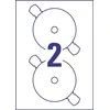 Avery Zweckform ETYK.ZF L7676 25 DIA.117 CD balta 25ARK ETIKETĖ - L7676-25 N