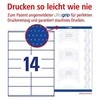 Avery Zweckform Universalios etiketės, baltos 105x41mm 100 lakštų (3477)