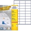 Lipnios etiketės Avery Zweckform, A4, 70x32mm, 27 etiketės lape, 100 lapų, baltos spalvos