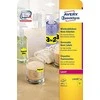 Avery Zweckform neoninės etiketės Ø 63,5 mm geltona (L7670Y-25)