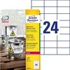 Avery Zweckform ZF L4718- 20 ALYVUOGIŲ MUITAI 70X37 MM, 20 Lapai
