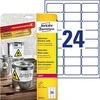 Avery Zweckform vandeniui atsparios etiketės ZF L4773-8 63,5x33,9 mm