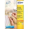 Avery Zweckform Nuimamos kainų etiketės 26 x 16 mm (L3410REV-25)