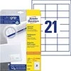 „Avery Zweckform Quick Peel“ etiketės, 64x36 (6170)
