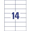 Avery Zweckform LABEL. ZF ECONOMY 105X42,3MM 038 100ARK E100 ELA038 ETIKETĖ - ELA038