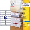 Avery Zweckform Adresų etiketės vokams 99,1 x 38,1 mm (J8163-25)