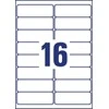 Avery Zweckform Adresų etiketės vokams 99,1 x 33,9 mm (L7562-25)