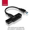 AXAGON ADSA-1S6 USB3.0 – SATA 6G UASP HDD išorinis adapteris, įsk. Byla