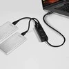 AXAGON HUE-S2C 4x USB3.0 įkrovimo šakotuvas, MicroUSB įkrovimo jungtis, C tipo