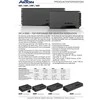 AXTON, A401 4-kanalų automobilinis garso stiprintuvas, 4x100W