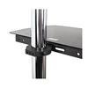 Laikiklis B-TECH System 2 BT7841 - Tvirtinimo komponentas (apykaklės spaustukas) - juodas - stulpas