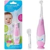 Brush-baby ŠEPETĖLIS BABY_Baby Sonic sonic dantų šepetėlis 0-3l Rožinė