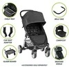 Baby Jogger Folia przeciwdeszczowa City Mini2 4W